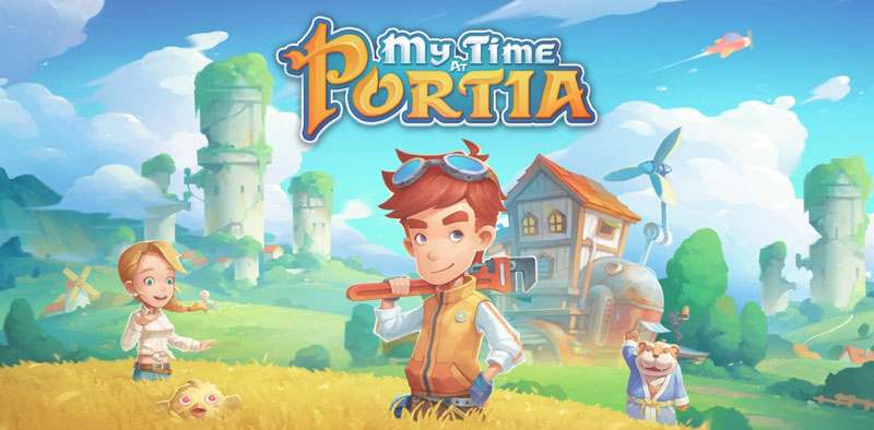 Game mô phỏng My Time At Portia tạo cảm giác thư giãn, khác biệt hoàn toàn với những tựa game bạo lực.