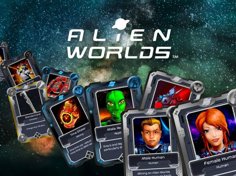 Người chơi Alien Worlds tích lũy và sử dụng các NFT hiếm và độc đáo trong hành trình kiếm thêm token gốc của trò chơi - Trillium