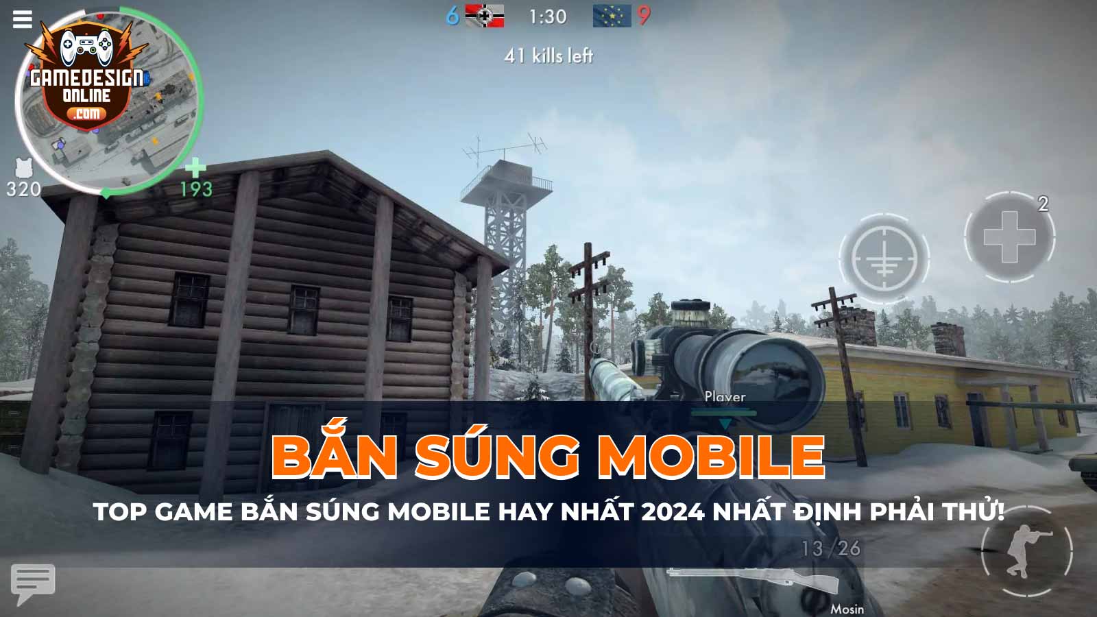 Top game bắn súng mobile hay nhất 2024 nhất định phải thử!