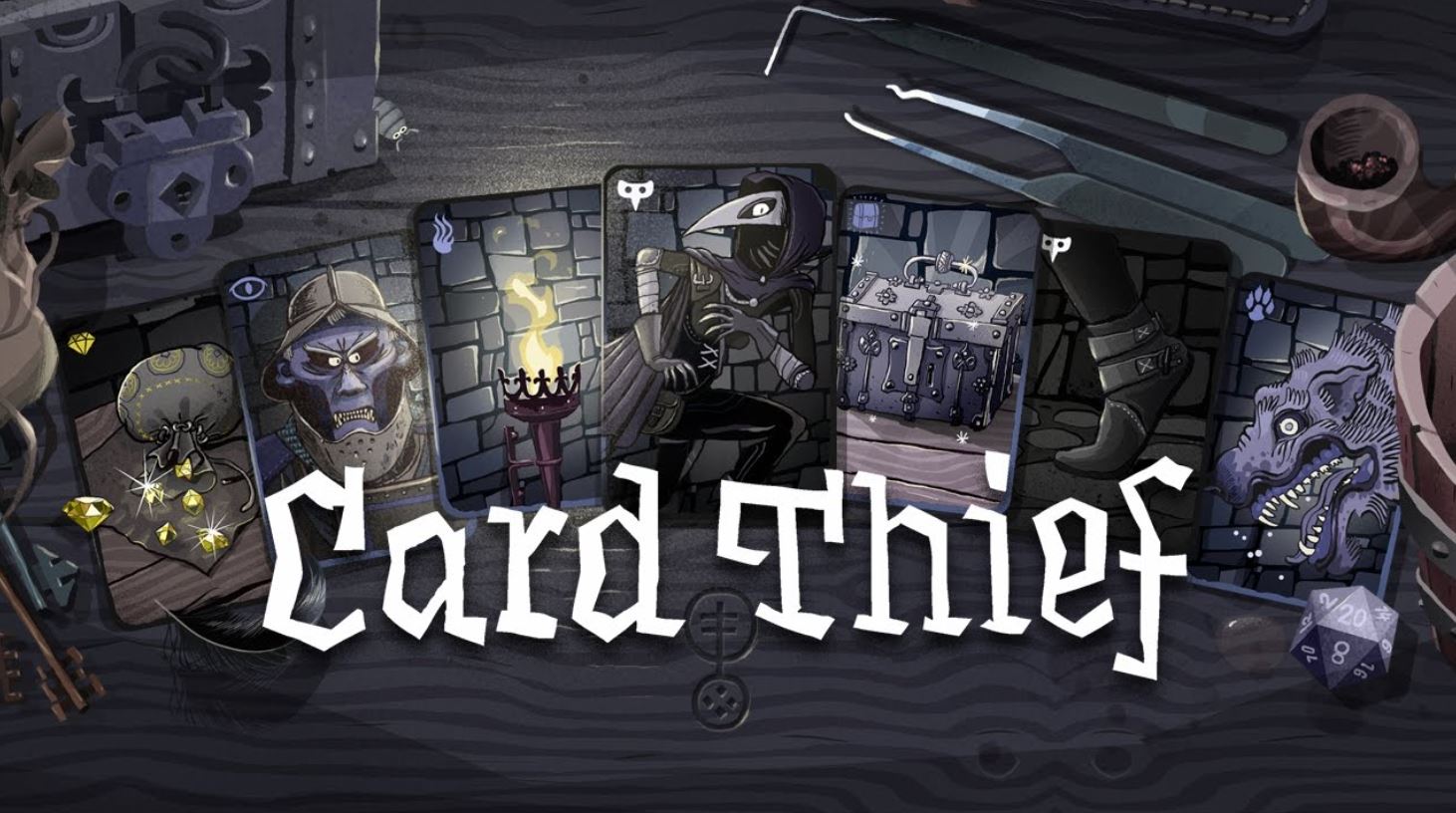 Card Thief cũng là top game chiến thuật mobile kết hợp thẻ bài đơn giản nhưng lôi cuốn, nơi người chơi hóa thân thành kẻ trộm tài ba để ăn cắp kho báu mà không bị phát hiện.