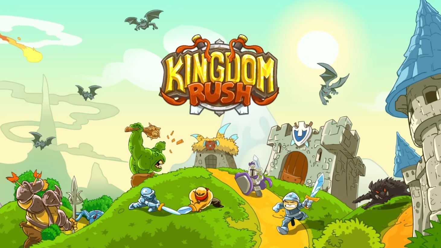 Một trong những top game chiến thuật mobile nổi bật khác là Kingdom Rush, tựa game đòi hỏi game thủ bảo vệ vương quốc bằng việc xây dựng và nâng cấp các tòa tháp.