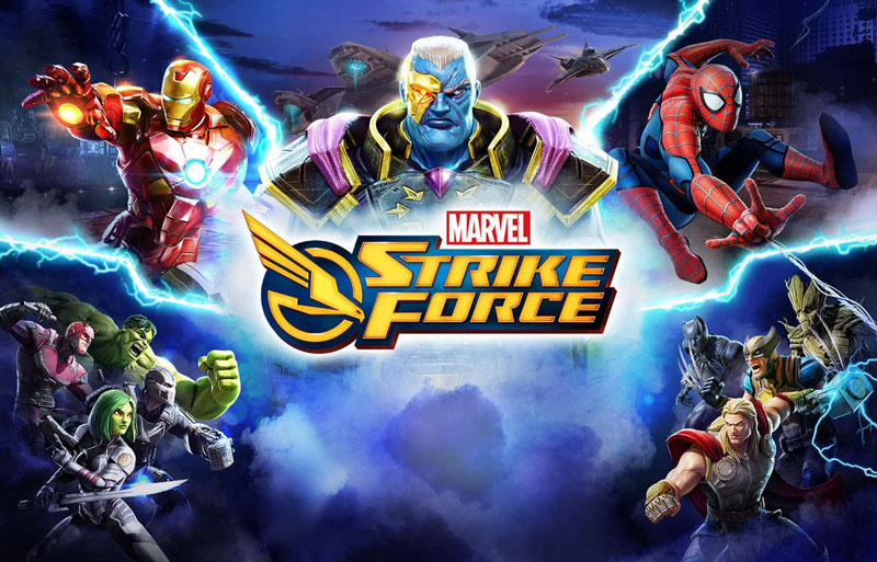 Marvel Strike Force cũng là một trong những top game gacha mobile, cho phép người chơi thu thập và điều khiển các siêu anh hùng Marvel để bảo vệ vũ trụ.