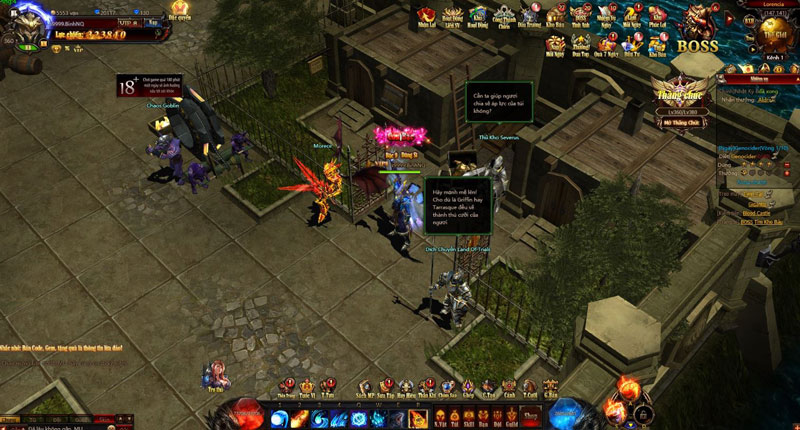 MU Online là một tựa game MMORPG đáng chú ý trong danh sách top game online PC, nổi bật với thế giới fantasy rộng lớn, hệ thống lớp nhân vật đa dạng và các hoạt động PvP hấp dẫn.