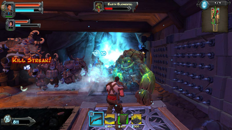 Orcs Must Die! 2 cũng nằm trong danh sách top game thủ thành PC, cho phép người chơi đặt bẫy và trực tiếp tham gia vào trận chiến chống lại lũ Orc nguy hiểm.